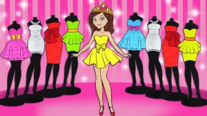 Бумажная кукла Джолли 👗 Магазин одежды и аксессуаров