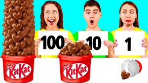 100 Слоев Еды Челлендж # Фантастическая Кулинарная Битва MeMeMe Challenge