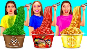 Бедная vs Богатая vs Ультра богатая еда Челлендж от DoDo Challenge