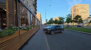 Вечерняя прогулка по Ленинскому проспекту. Август 2026.