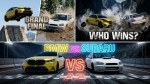 ROUND 3/BMW M5 G90 VS SUBARU WRX STI /GRANDFINAL CAR CRASH CHAMPIONSHIP BEAMNG DRIVE/