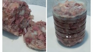 Закуска Сальтисон из свиной рульки