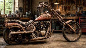 Реставрация мотоцикла Harley Davidson