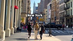 Летняя пешеходная экскурсия по Нью-Йорку через Гринвич-Виллидж. США