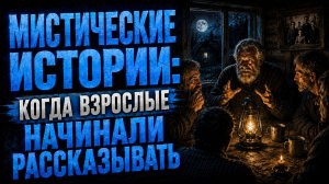 МИСТИЧЕСКИЕ ИСТОРИИ КОГДА ВЗРОСЛЫЕ НАЧИНАЛИ РАССКАЗЫВАТЬ. СТРАШНЫЕ. МИСТИЧЕСКИЕ. ТВОРЧЕСКИЕ