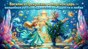 🌊👑✨ Василиса Прекрасная и Морской царь — волшебная русская аудиосказка о мудрости и любви 🏰🐚