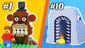 ЖУТКИЕ ПОСТРОЙКИ ИЗ LEGO...