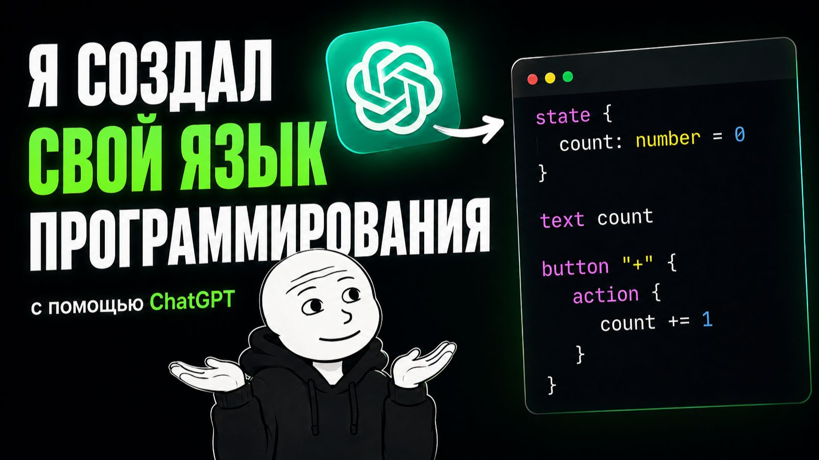 Я создал свой ЯЗЫК ПРОГРАММИРОВАНИЯ с помощью ChatGPT