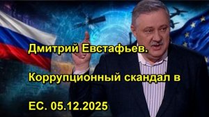 Дмитрий Евстафьев. Коррупционный скандал в ЕС. 05.12.2025