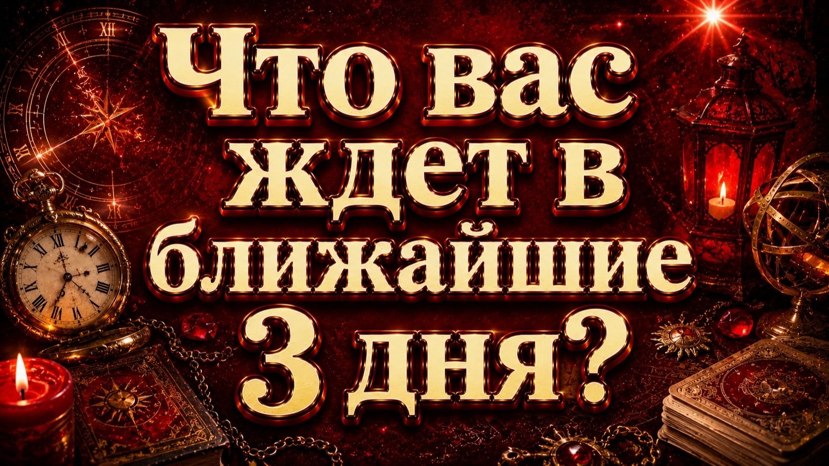 Что вас ждёт в ближайшие 3 дня? Гадание пасьянс Tarot Reading