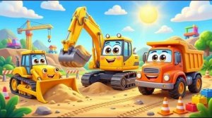 СТРОЙКА 🏗️ ЭКСКАВАТОР 🚜 И МАШИНЫ 🚗