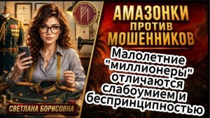 СВЕТЛАНА БОРИСОВНА / ТЫКАЛА НОСОМ, КАК ШКОДЛИВЫХ КОТЯТ /  Телефонное мошенничество