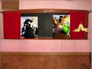 LMS Артфула и раскидчика бананами в Scream jam в виде картинок