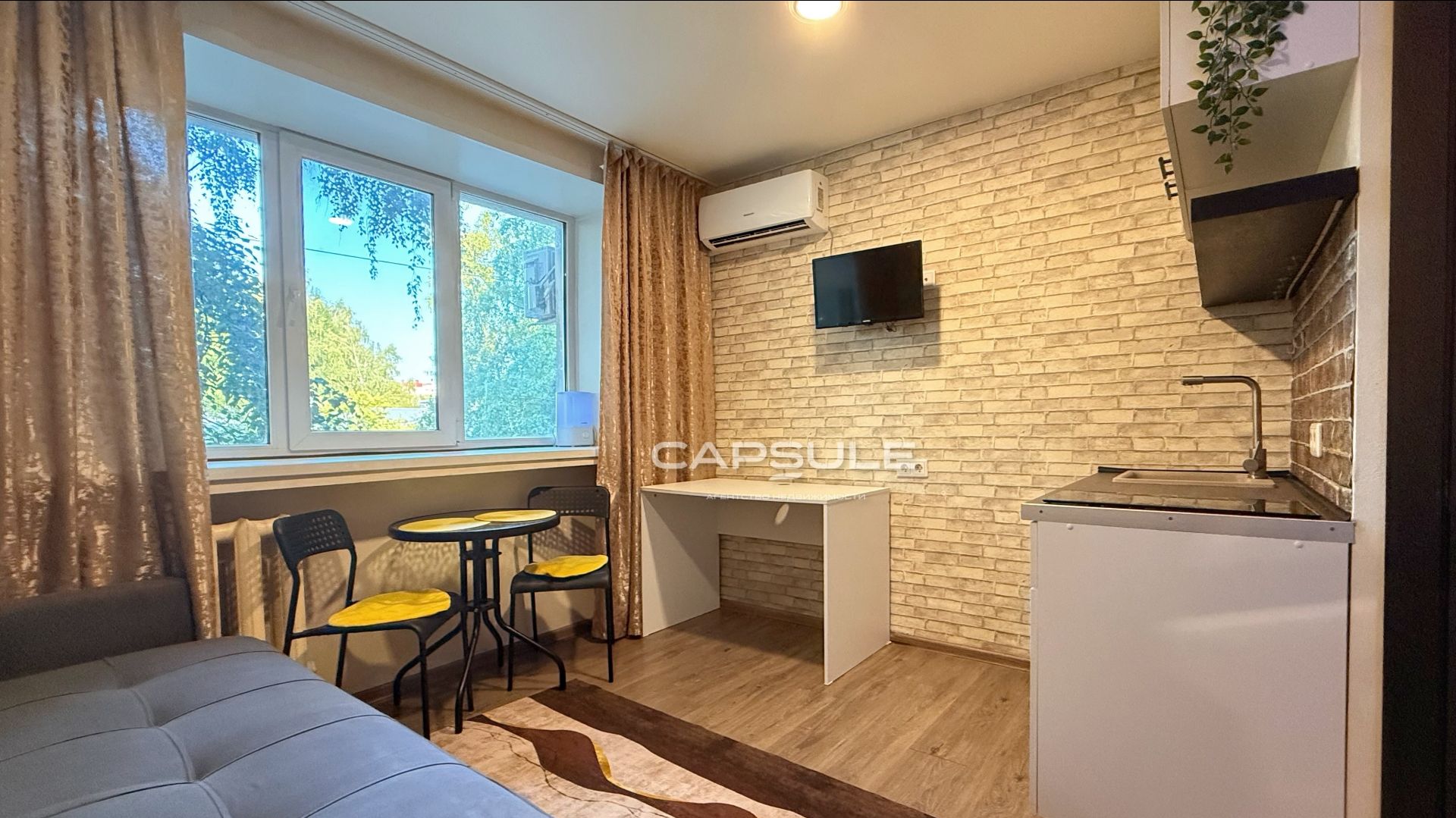 Квартира-студия 13,5 м², 3\5 эт.