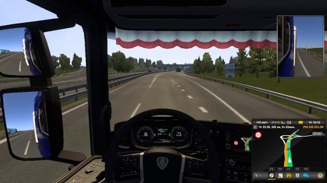 #eurotrucksimulator2 Рейс Петрозаводск-Псков