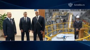 В.Путин дал старт работе Ермаковского горно-обогатительного комбината, Улан-Удэ, 10 августа 2026 г.