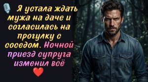 Я устала ждать мужа на даче и согласилась на прогулку с соседом. Ночной приезд супруга изменил всё.