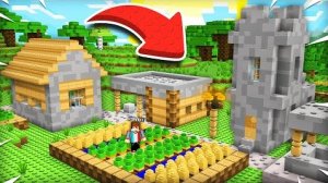 ПОЧЕМУ НАША ДЕРЕВНЯ СТАЛА ПЛАСТИКОВОЙ В МАЙНКРАФТ | Компот Minecraft