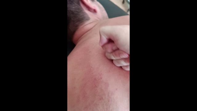 Растирание кулаком (видео обычной скорости - без ускорения)