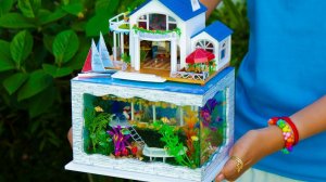 Миниатюрный кукольный домик Dreamhouse своими руками