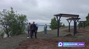 Работы по благоустройству общественной территории мыса Пурсей идут хорошими темпами