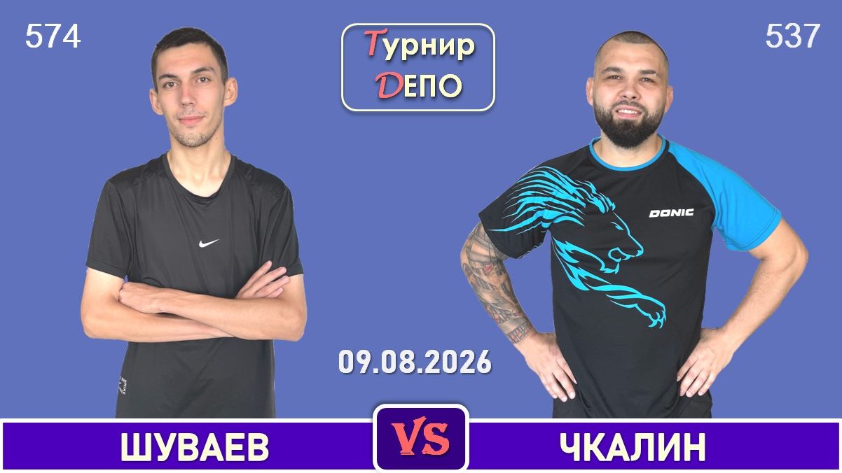 Шуваев - Чкалин (09.08.2026)