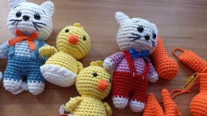 Мои котики и что на крючке.