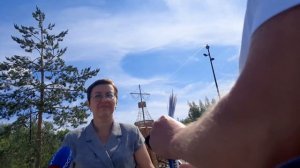 Пресс-подход к Главе Нижновгорода Юрию Шалабаеву в ЖК Корабли