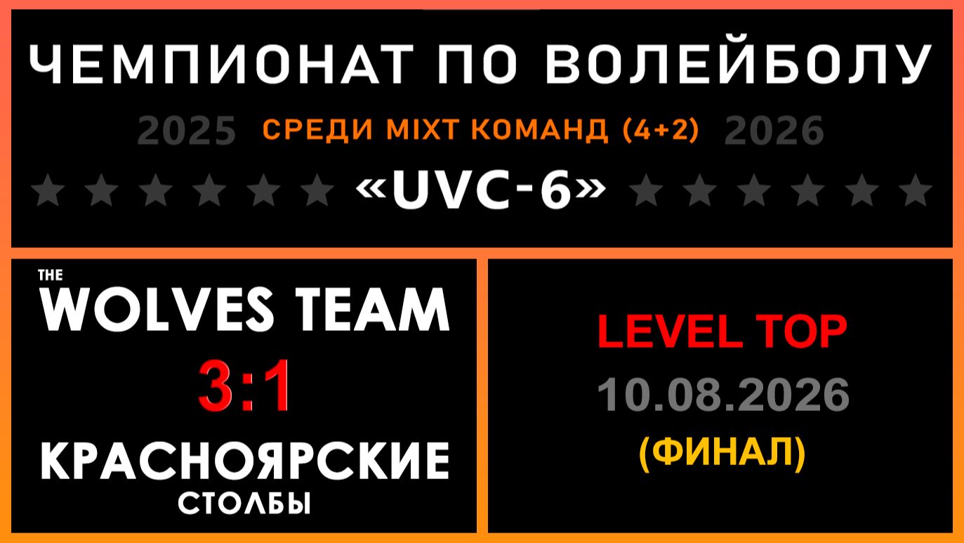 UVC - 6 (Mixt, 2025 - 2026)