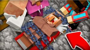 КАК НАМ ОСТАНОВИТЬ ЭТОГО ЖИТЕЛЯ В МАЙНКРАФТ Компот Minecraft