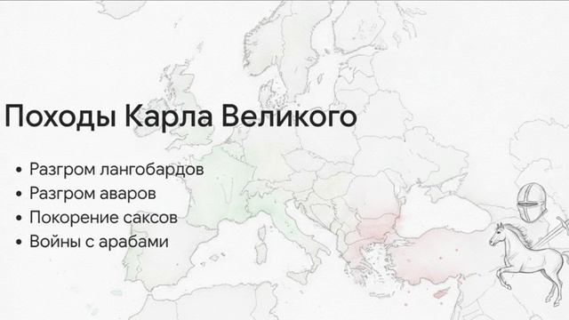 От королевства Хлодвига к империи Карла Великого(Всеобщая история 7. Тема 3)