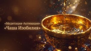 Медитация Чаша Изобилия и Процветания