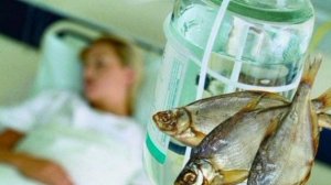 67 человек отравились рыбой после доставки из ресторана в Салехарде.