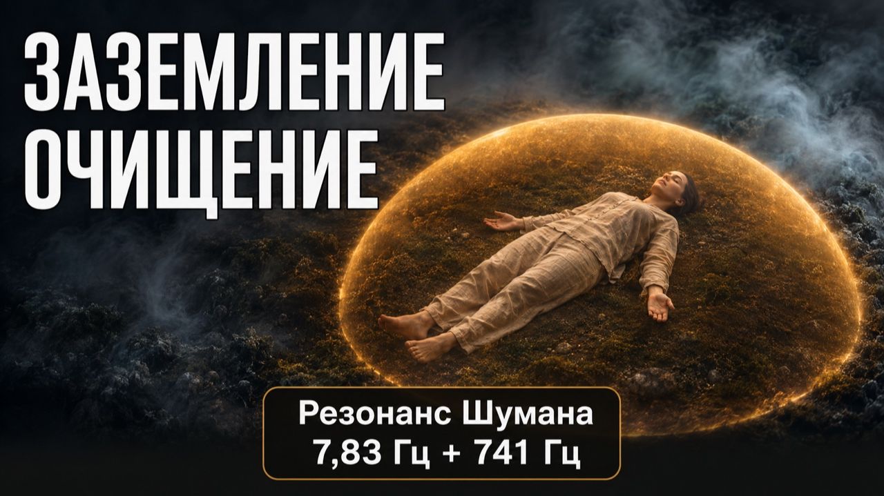Защита Ауры · Резонанс Шумана 7,83 Гц + 741 Гц · Смыть Чужое и Вернуть Себя