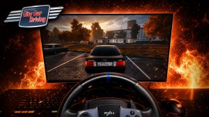 Я ГЛУХОНЕМОЙ, АУДИ 80 ШАШКИ ПО ГОРОДУ на РУЛЕ | CITY CAR DRIVING #citycardriving #руль