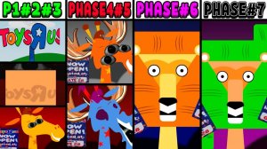 INCREDIBOX SPRUNKI: ВСЕ ФАЗЫ НОВОГО ОС TOYS R US! 🧸✨ ОТ 1 ДО 7! 🚀🌀