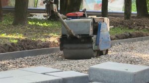 Работы на объектах благоустройства.