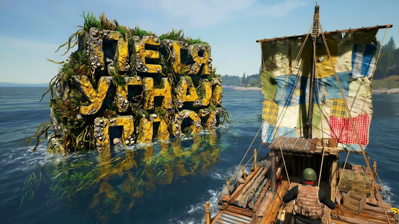 SCUM ОБНОВИЛИ! - УГНАЛ ПЛОТ У ИГРОКА! - ПЕТЯ НА БАЙКЕ В СКАМ 2026