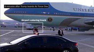 Трамп использовал самолет с журналистами пула как приманку для Ирана