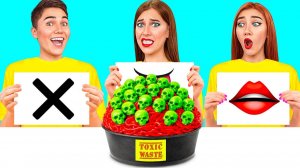 Откуси Лизни или Ничего Челлендж # Смешные Ситуации с Едой от Funny DO Challenge