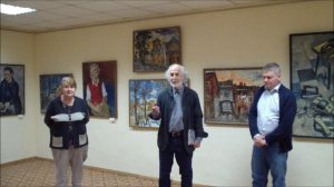 Открытие персональной выставки Федора Помелова «Небо-Земля», Москва, Крутицкий вал, 14 июня 2016г.