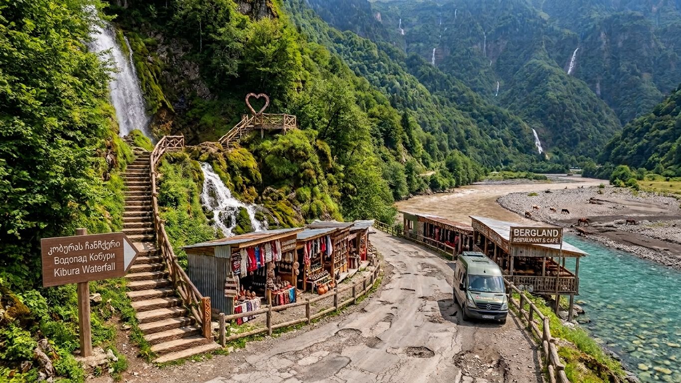 🇬🇪 Наше невероятное приключение в Аджарии: Батуми, водопады и магия природы!