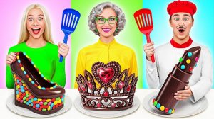 Кулинарный Челлендж# Я против Бабушки # Веселые Кухонные Трюки от Multi DO Challenge