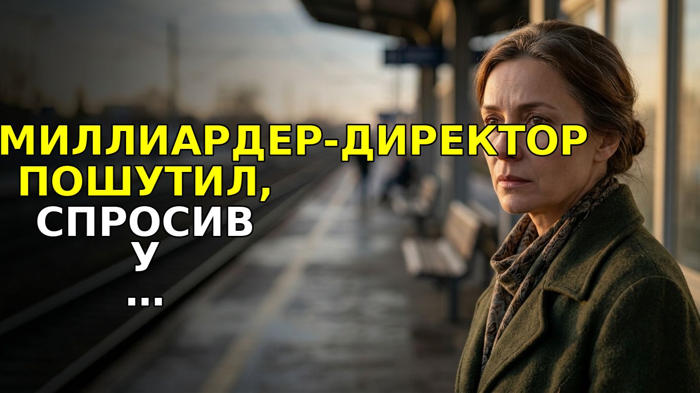 Миллиардер-директор Пошутил, Спросив У Уборщика Финансового Совета — Но Его Первые Слова ОСТАВИЛИ ЕЁ