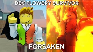Победа с DEV FLOWERY SURVIVOR - Forsaken Blight (Roblox)