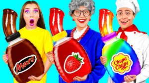 Кулинарный Челлендж# Я против Бабушки # Сумасшедший Челлендж