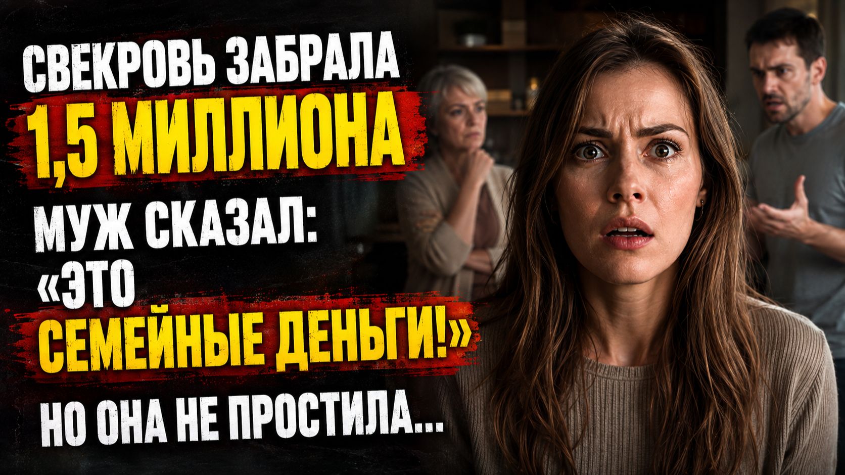 Истории из жизни | Свекровь забрала 1,5 млн у невестки | Аудио рассказы | Жизненные истории