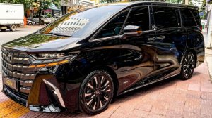 НОВАЯ TOYOTA ALPHARD 2026 года — роскошный минивэн представительского класса!