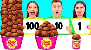 100 Слоев Еды Челлендж # Потрясающие Кухонные Лайфхаки