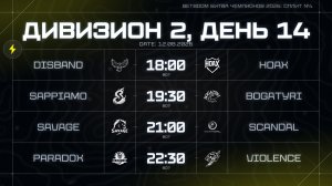 BETBOOM Битва Чемпионов: Сплит #4 | Дивизион 2 | День 14